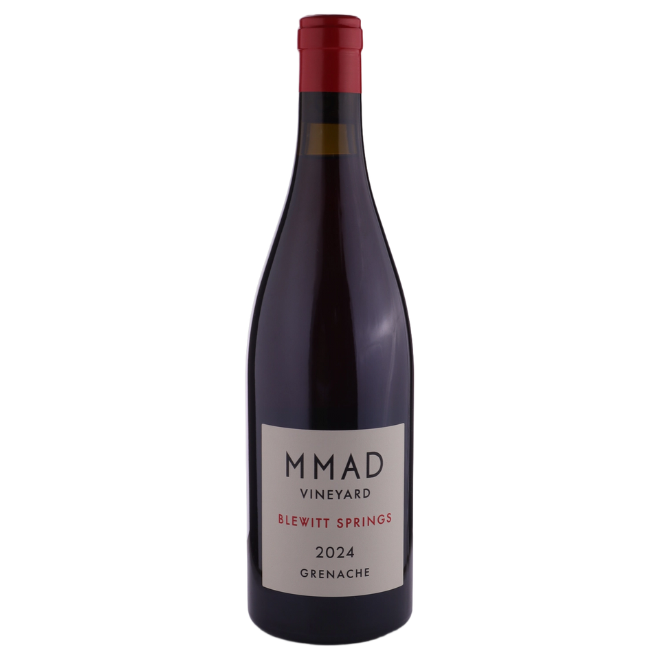 A bottle of MMAD Vineyard Grenache 2024 750ml Red Wine