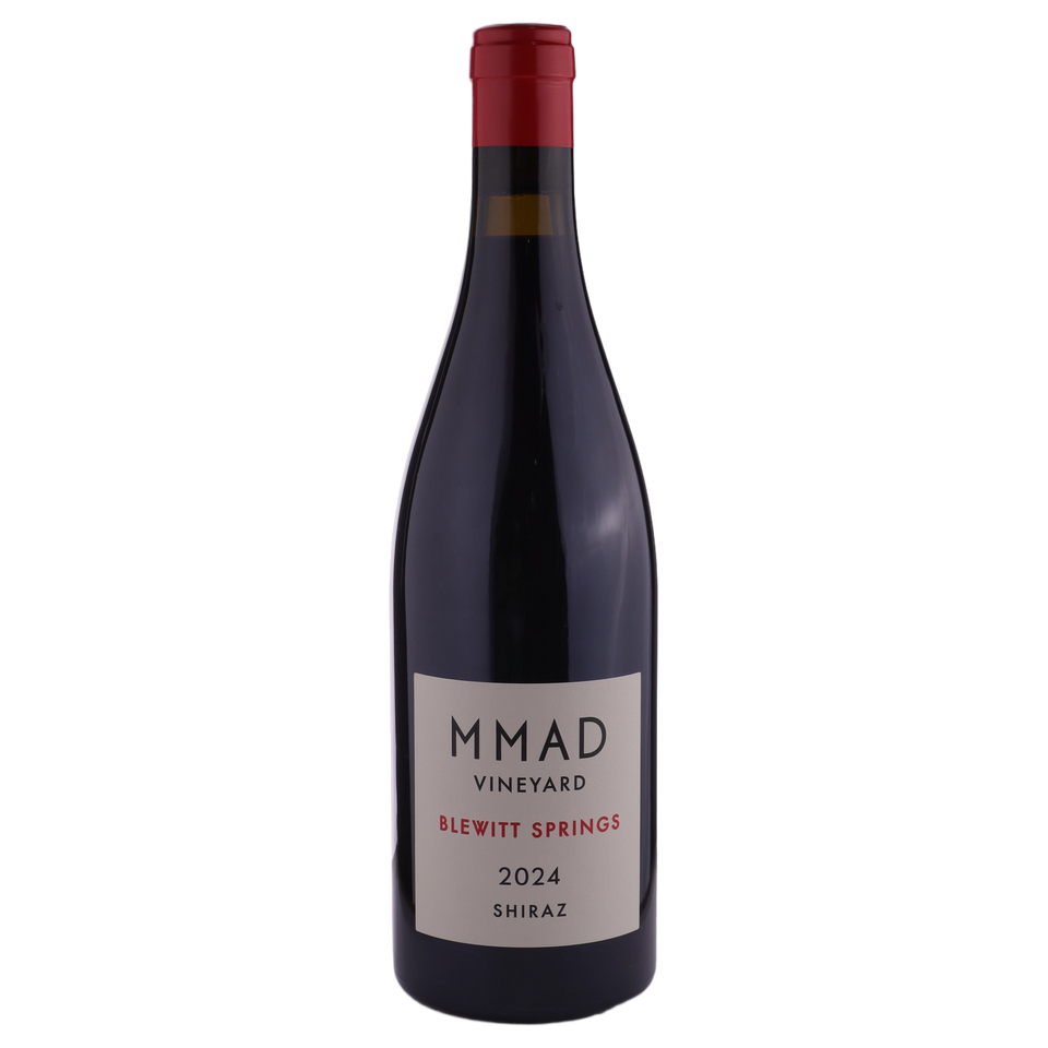 A bottle of MMAD Vineyard Shiraz 2024 750ml Red Wine