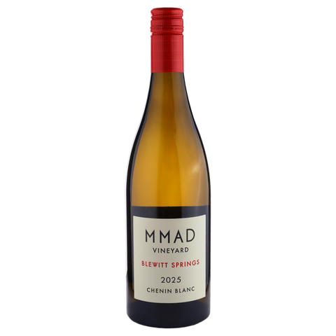 A bottle of MMAD Vineyard Chenin Blanc 2025 750ml White Wine