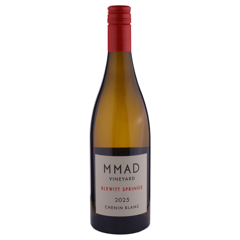 A bottle of MMAD Vineyard Chenin Blanc 2025 750ml White Wine