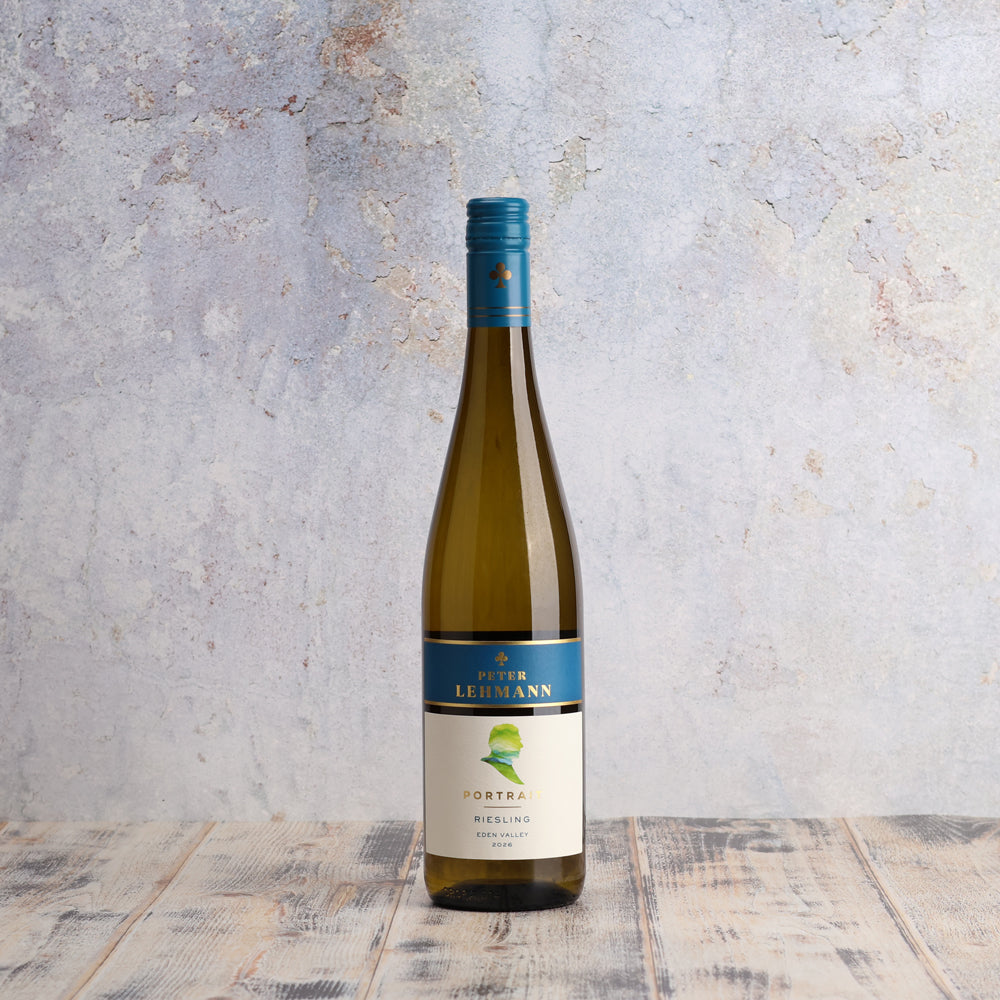 A bottle of Peter Lehmann Portraits Riesling 2026 750ml White Wine