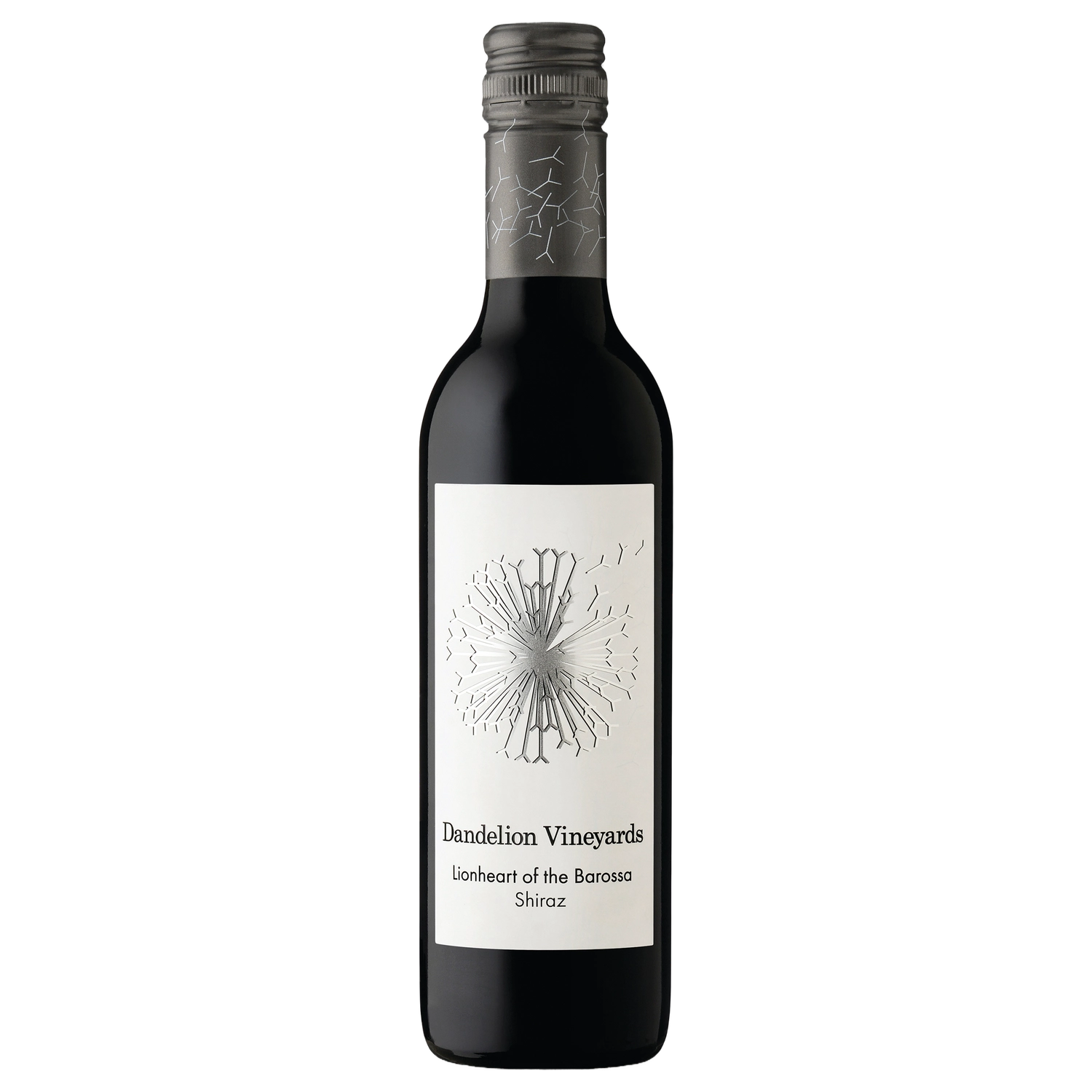 A bottle of Dandelion Lionheart of the Barossa Shiraz 2024 375ml Red Wine