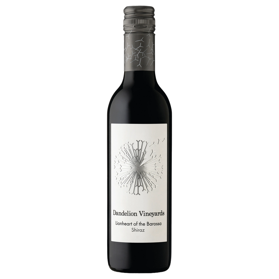 A bottle of Dandelion Lionheart of the Barossa Shiraz 2024 375ml Red Wine