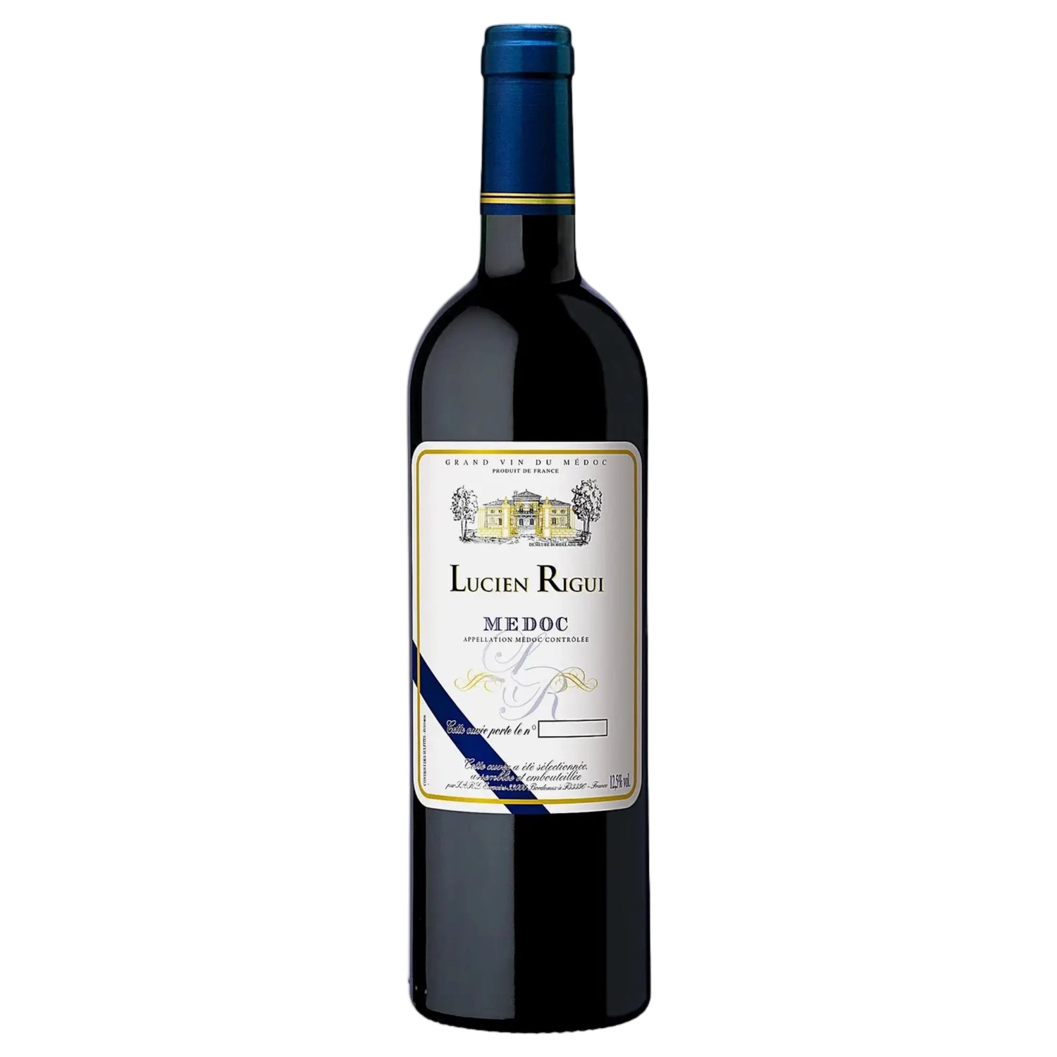 A bottle of Lucien Rigui Medoc AOC Medoc 2023 750ml Red Wine