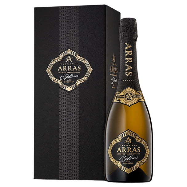 A bottle of Arras EJ Carr Late Disgorged 2009 750ml Sparkling Wine