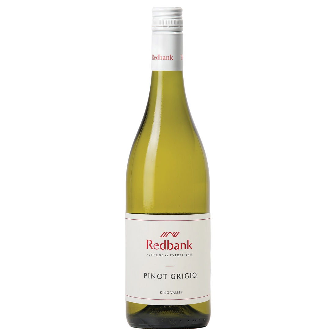 A bottle of Redbank Victorian Pinot Grigio 2026 750ml White Wine