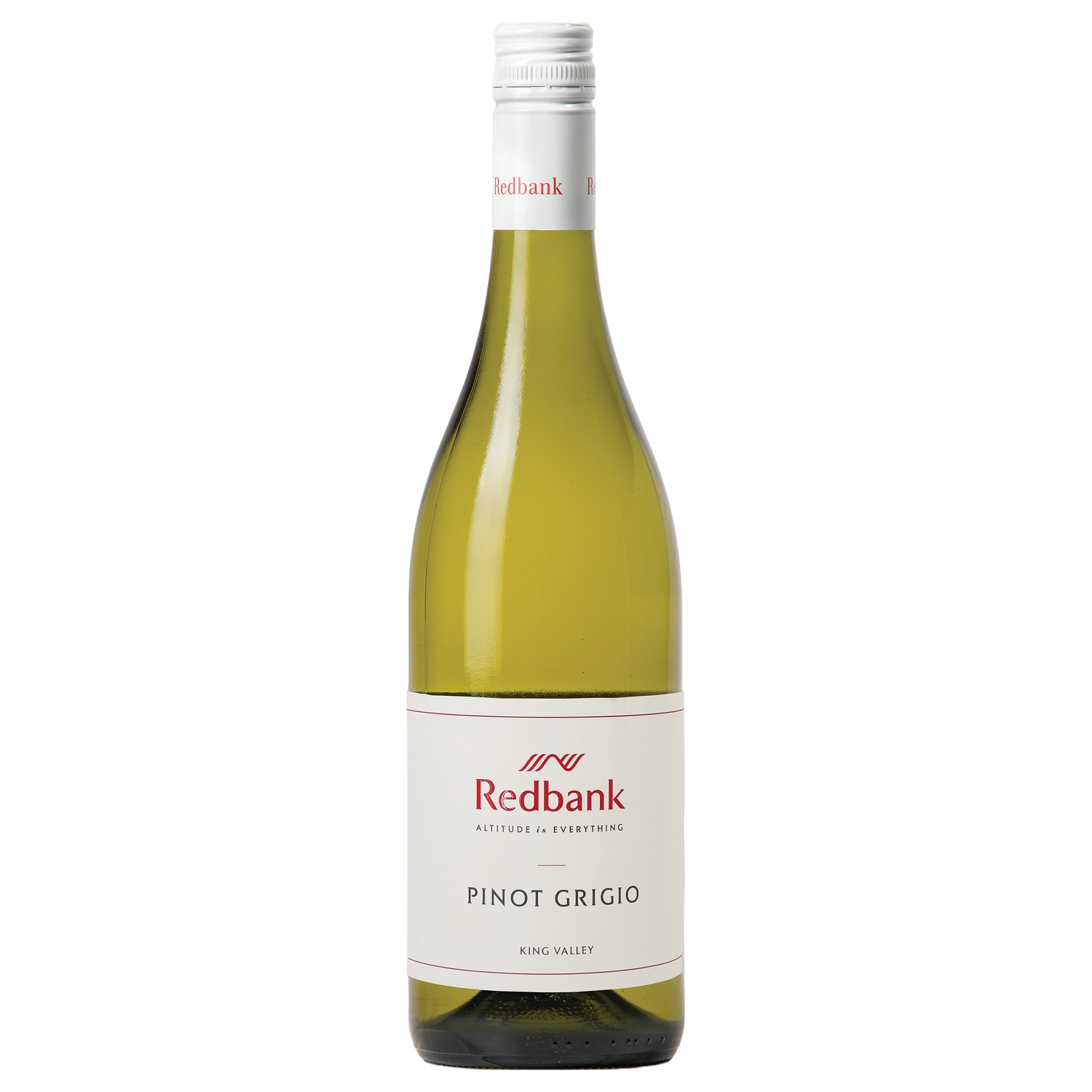 A bottle of Redbank Victorian Pinot Grigio 2026 750ml White Wine