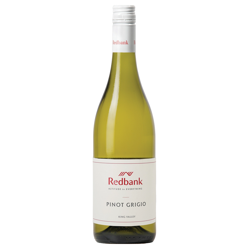 A bottle of Redbank Victorian Pinot Grigio 2026 750ml White Wine