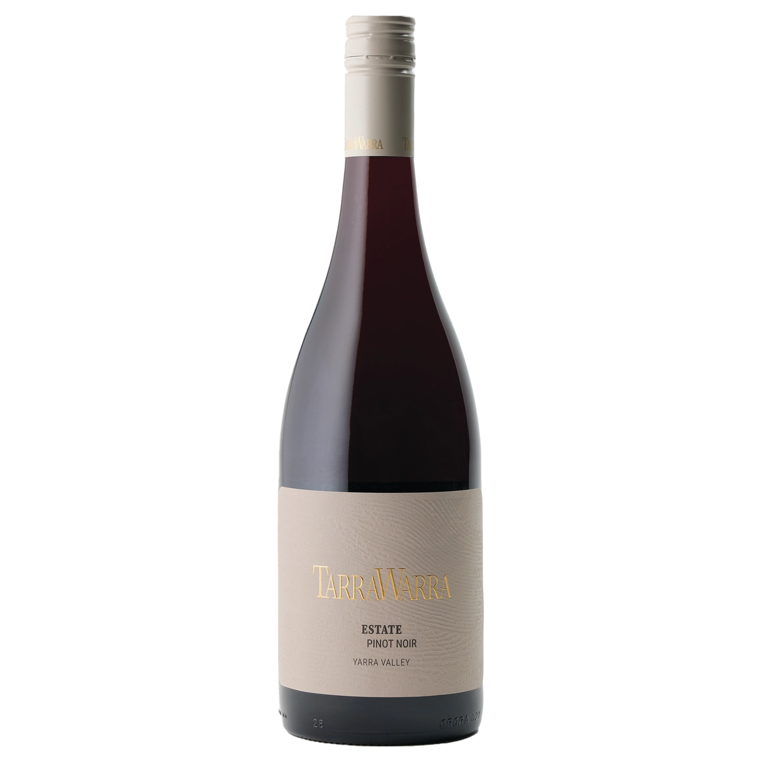 A bottle of TarraWarra Estate Pinot Noir 2025 750ml Red Wine