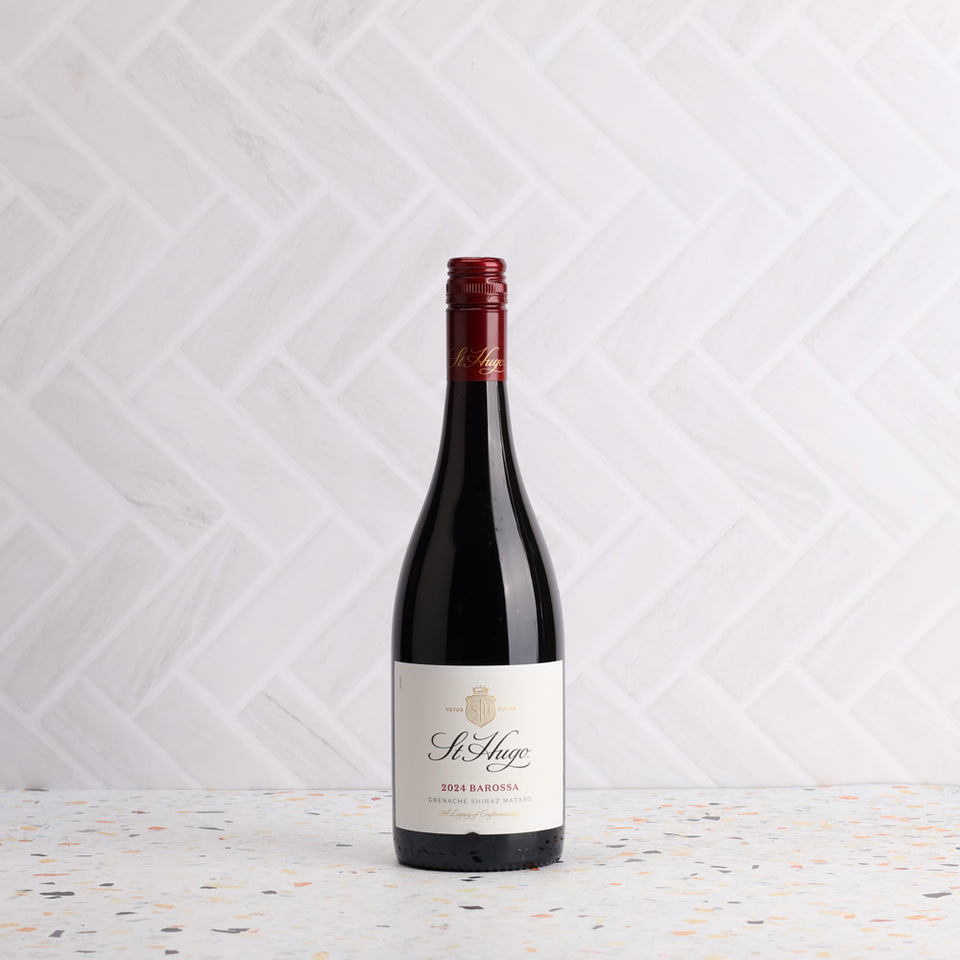 A bottle of St Hugo Signature GSM 2024 750ml Red Wine
