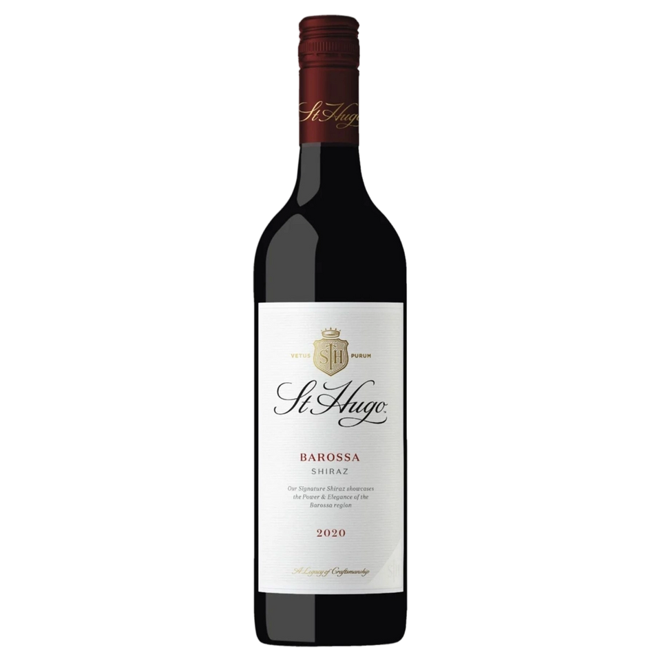 A bottle of St Hugo Signature Shiraz 2020 750ml Red Wine