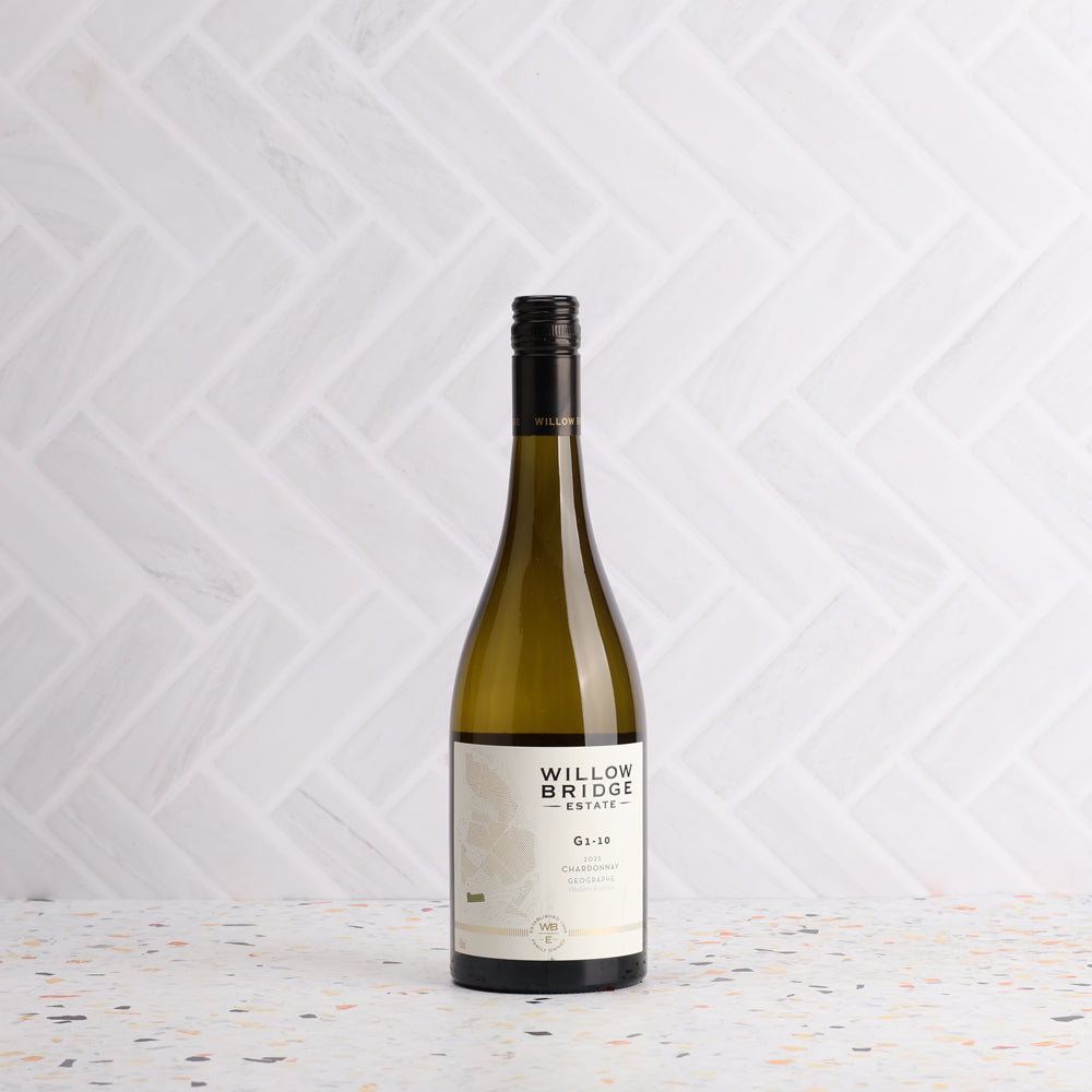A bottle of Willow Bridge G1-10 Chardonnay 2025 750ml White Wine