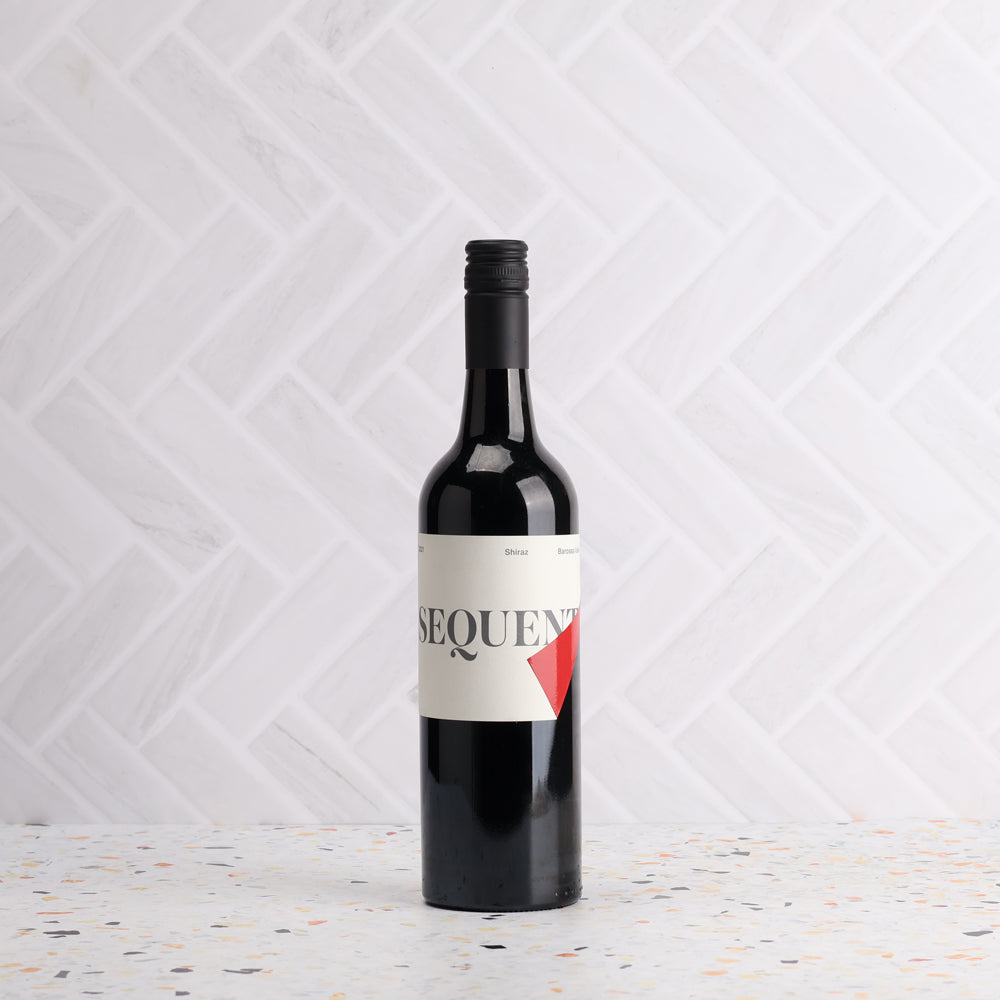 A bottle of Sequent Barossa Shiraz 2021 750ml Red Wine