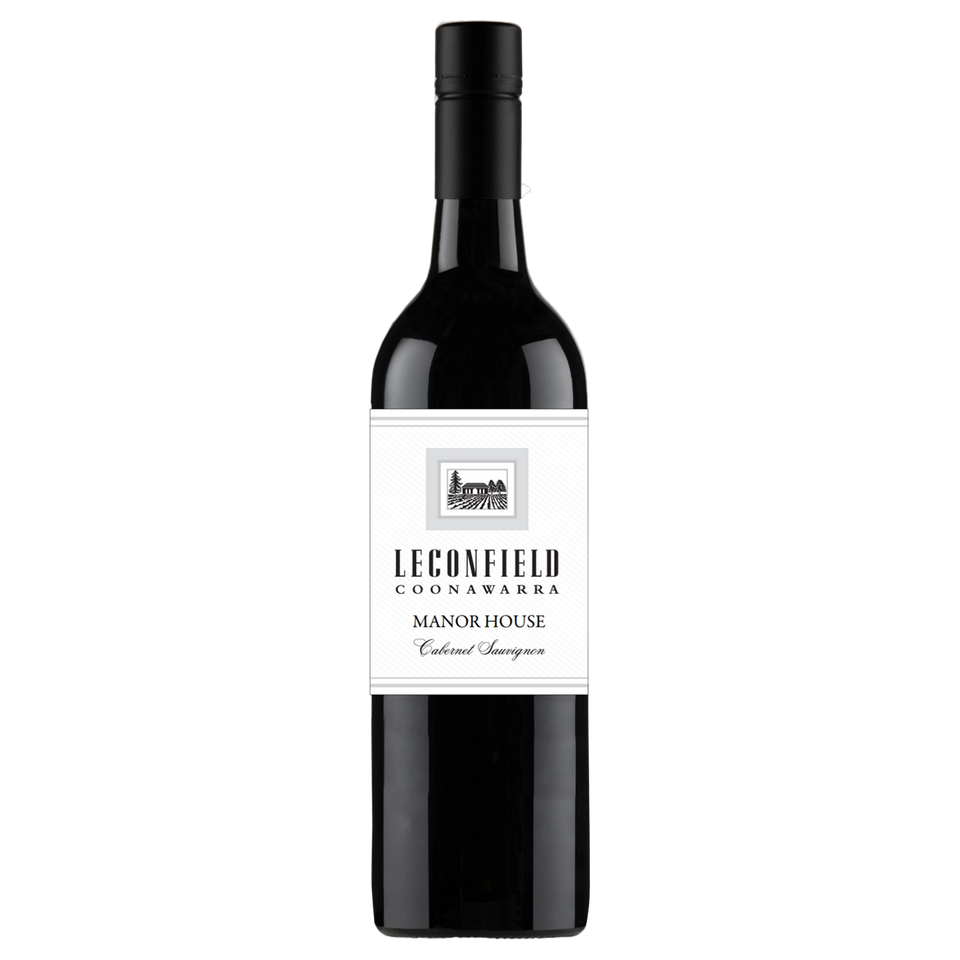 A bottle of Leconfield Manor House Coonawarra Cabernet 2022 750ml Red Wine