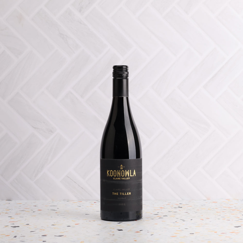 A bottle of Koonowla The Tiller Shiraz 2022 750ml Red Wine