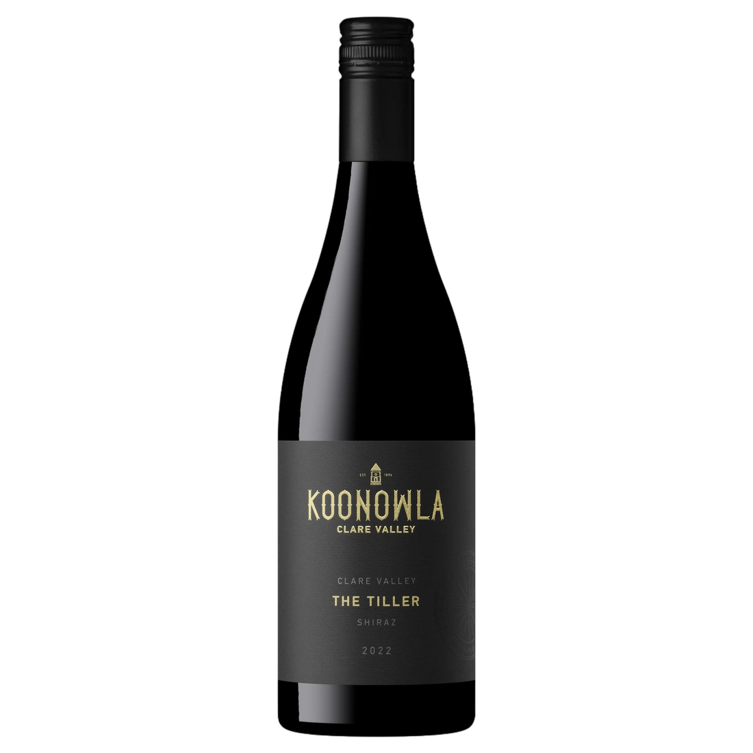 A bottle of Koonowla The Tiller Shiraz 2022 750ml Red Wine