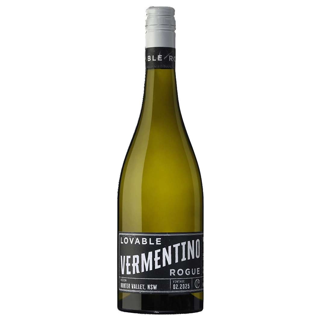 A bottle of Lovable Rogue Vermentino 2025 750ml White Wine