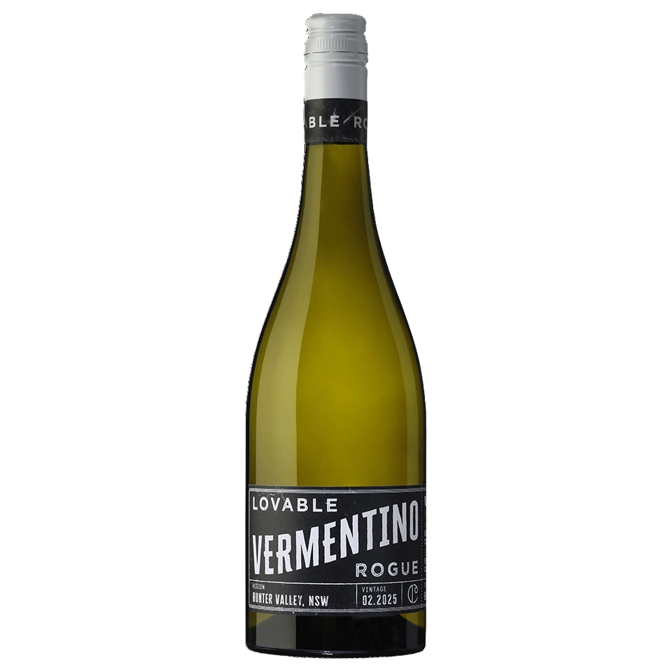 A bottle of Lovable Rogue Vermentino 2025 750ml White Wine