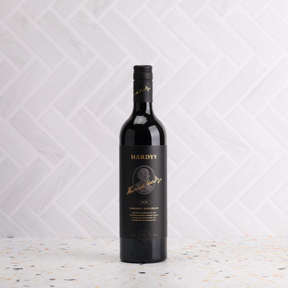A bottle of Thomas Hardy Cabernet Sauvignon 2020 750ml Red Wine