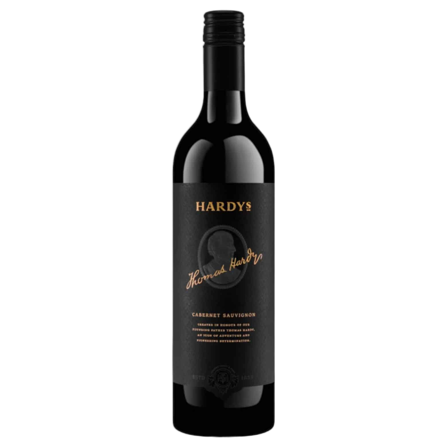 A bottle of Thomas Hardy Cabernet Sauvignon 2020 750ml Red Wine