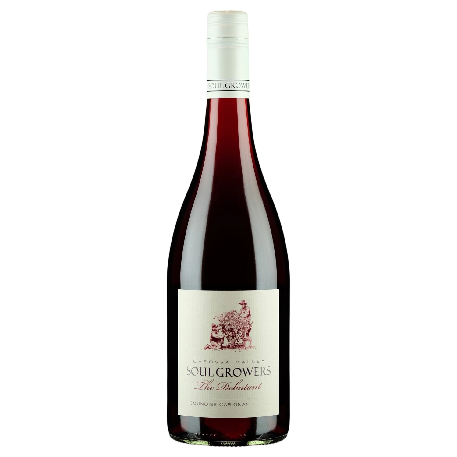 A bottle of Soul Growers The Debutant Counoise Carignan 2025 750ml Red Wine