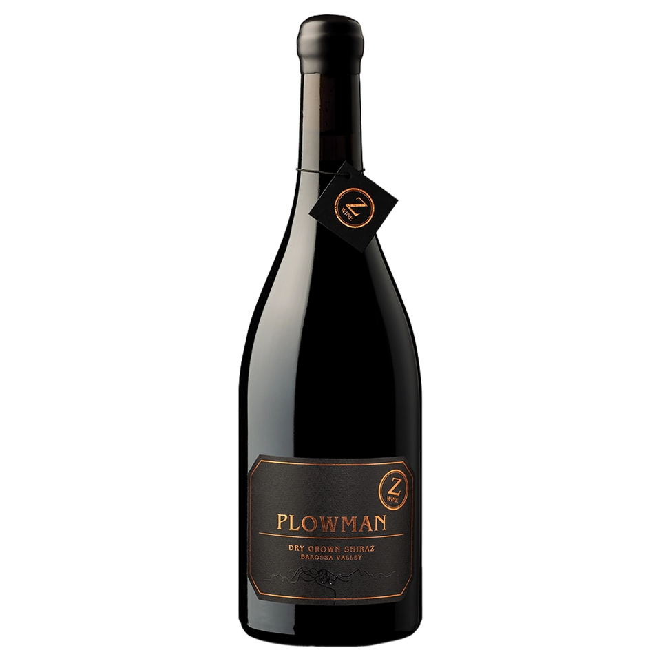 A bottle of Z Wine Plowman Dry Grown Shiraz 2023 750ml Red Wine