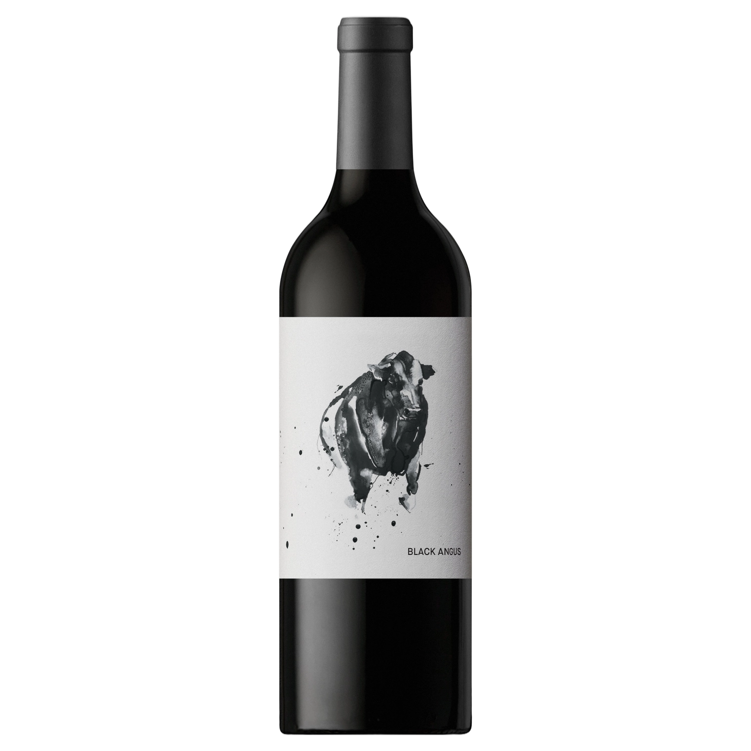 A bottle of Angus the Bull Black Angus Cabernet Sauvignon 2022 750ml Red Wine