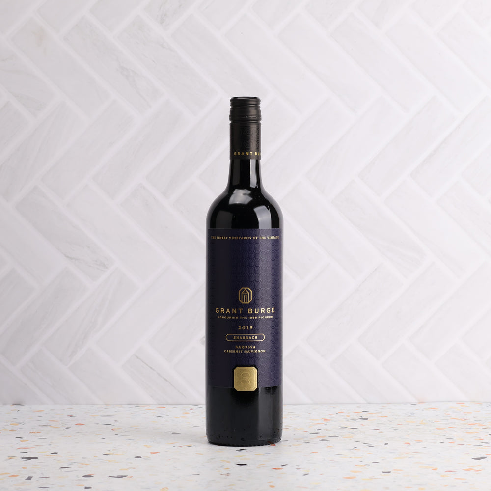 A bottle of Grant Burge Shadrach Cabernet Sauvignon 2019 750ml Red Wine
