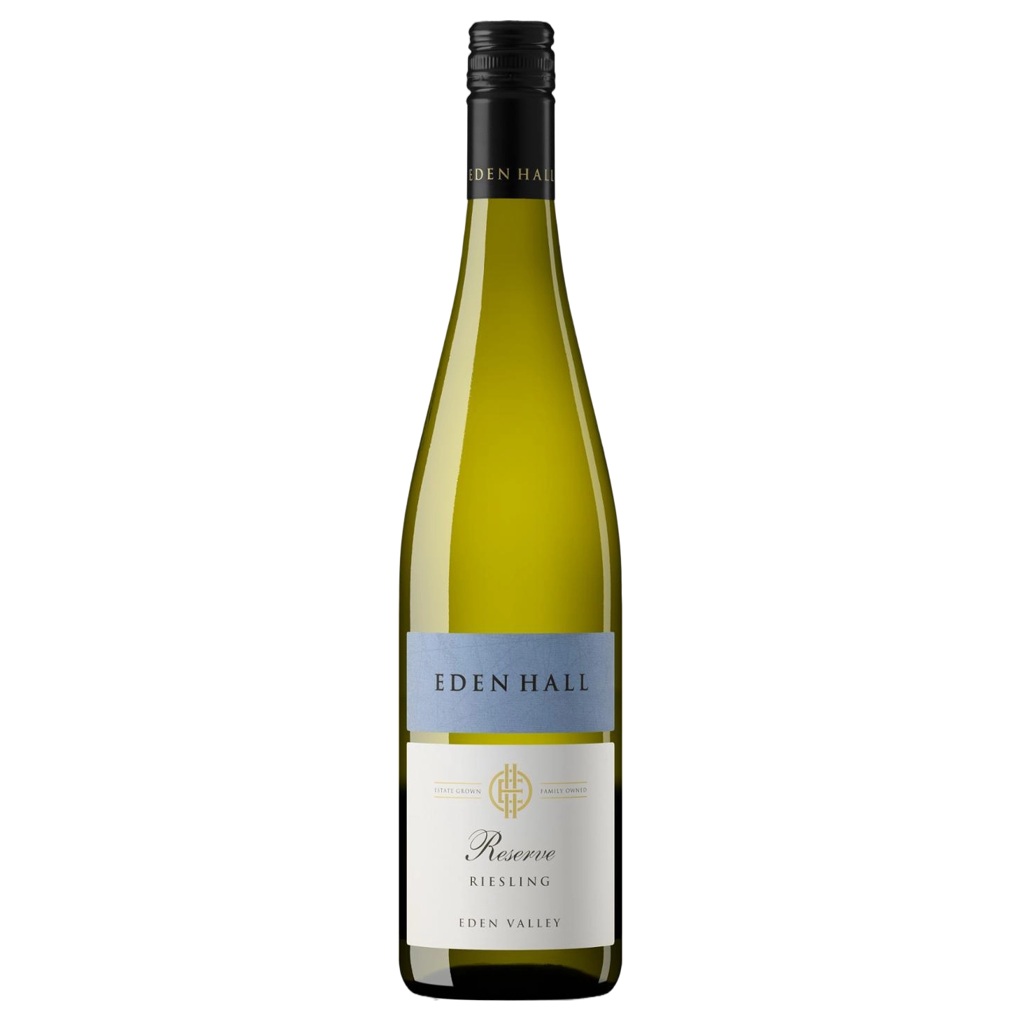 A bottle of Eden Hall Reserve Riesling 2023 750ml White Wine
