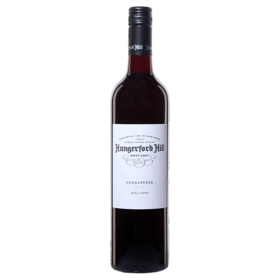 A bottle of Hungerford Hill Hilltops Sangiovese 2024 750ml Red Wine