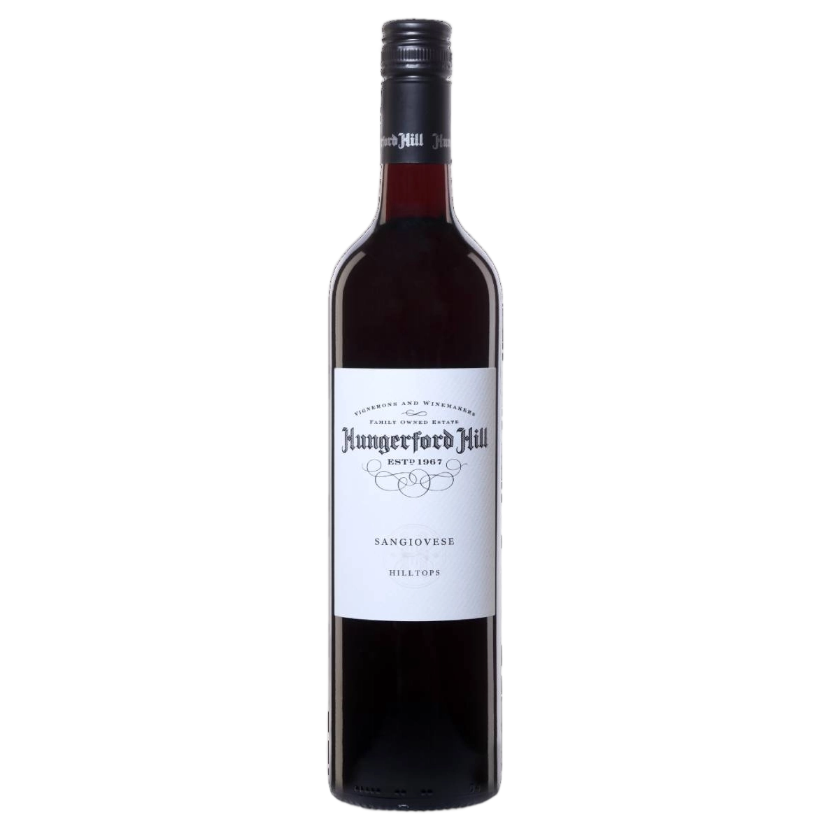 A bottle of Hungerford Hill Hilltops Sangiovese 2024 750ml Red Wine
