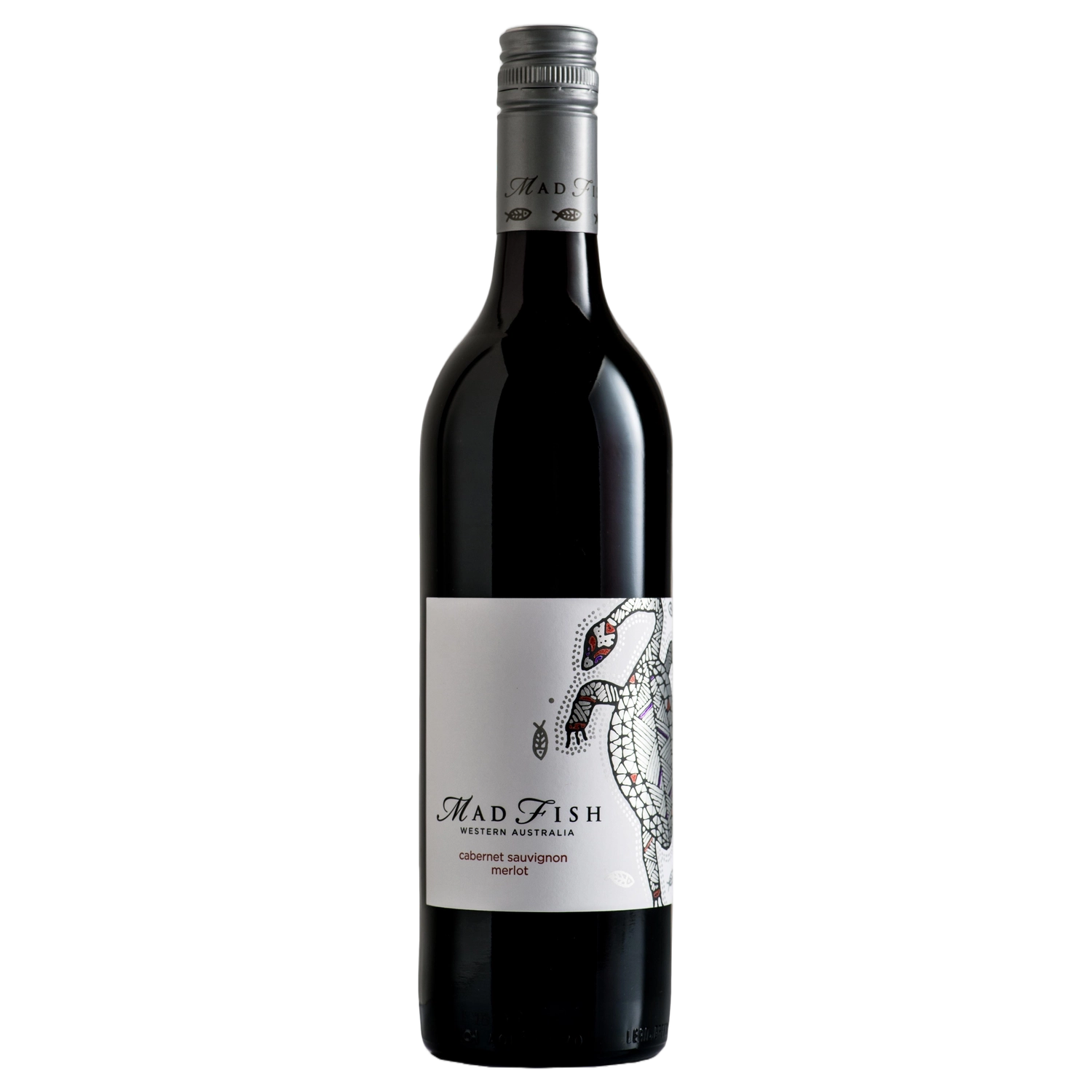 A bottle of Mad Fish Gold Turtle Cabernet Merlot 2022 750ml Red Wine