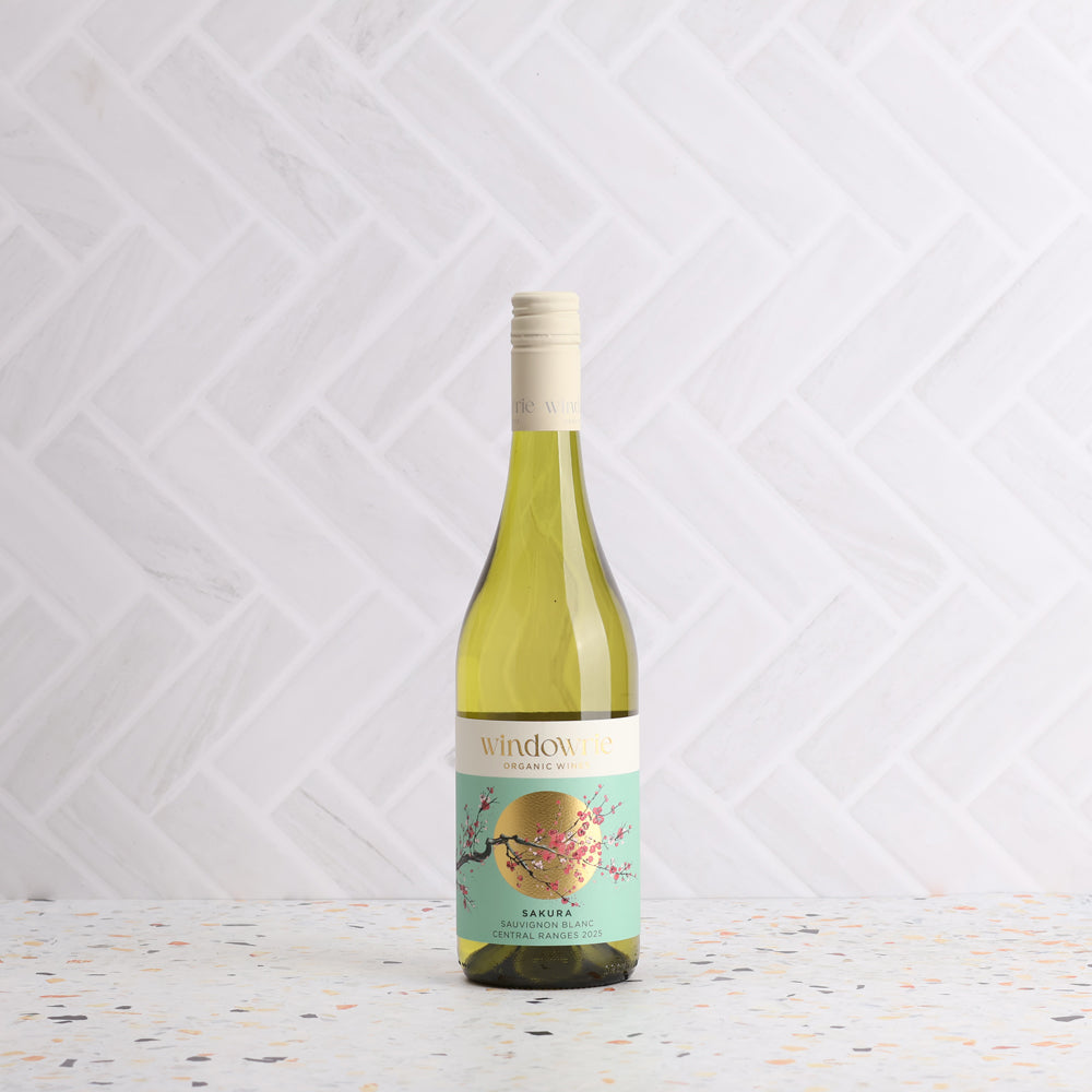 A bottle of Windowrie Sakura Sauvignon Blanc 2025 750ml White Wine