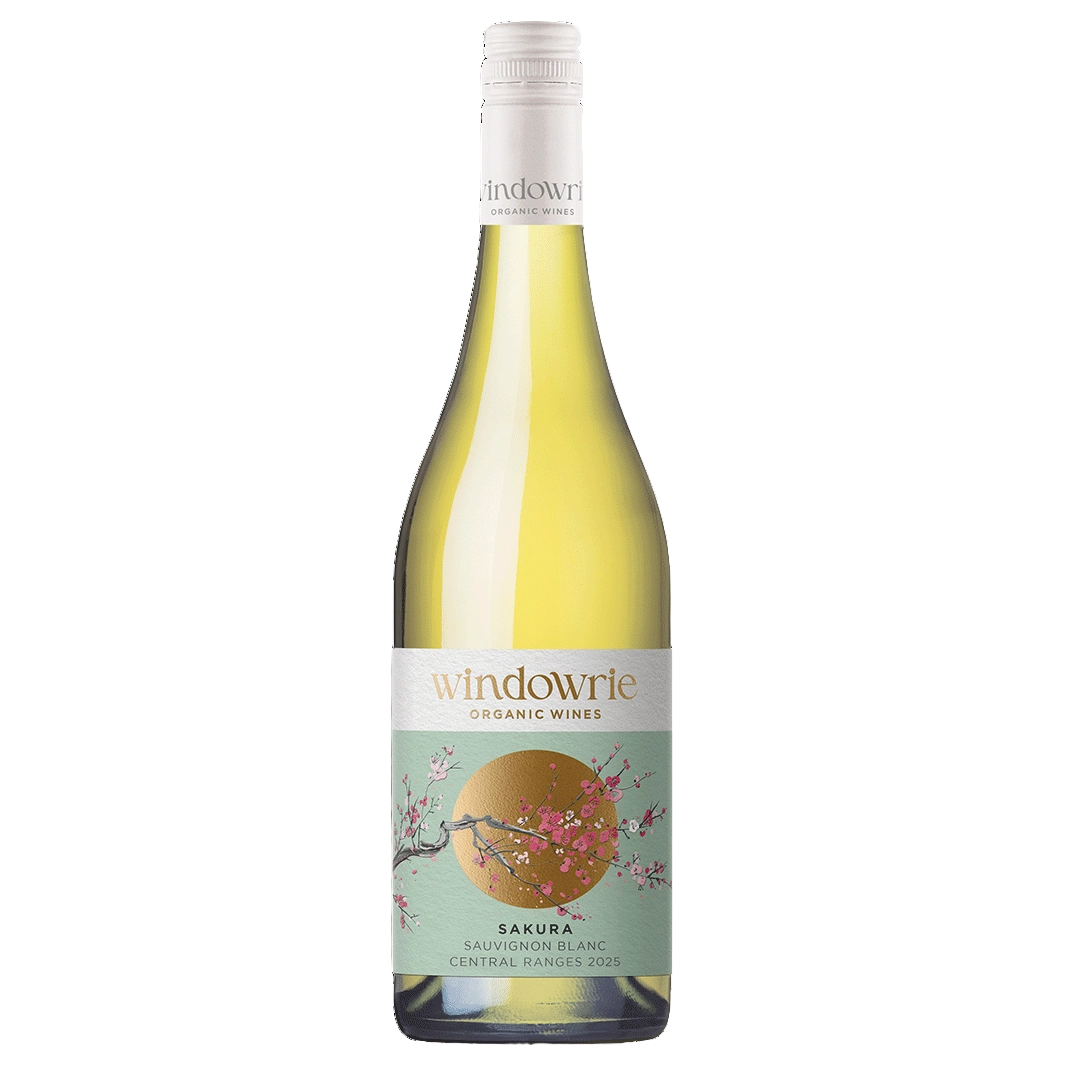 A bottle of Windowrie Sakura Sauvignon Blanc 2025 750ml White Wine