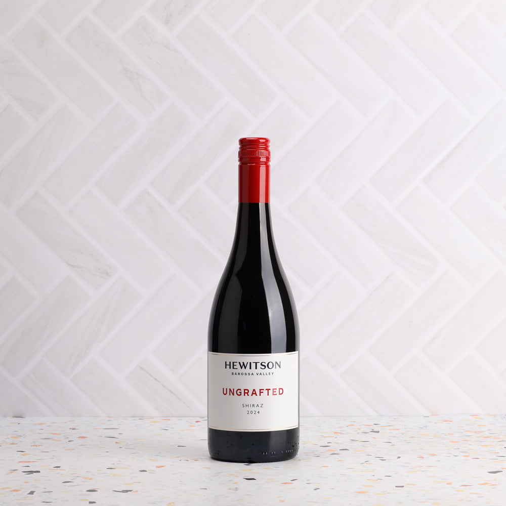A bottle of Hewitson Ungrafted Barossa Shiraz 2024 750ml Red Wine