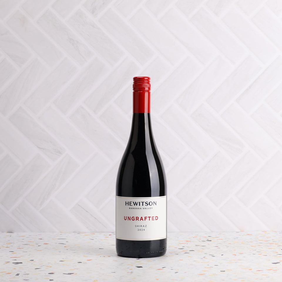 A bottle of Hewitson Ungrafted Barossa Shiraz 2024 750ml Red Wine