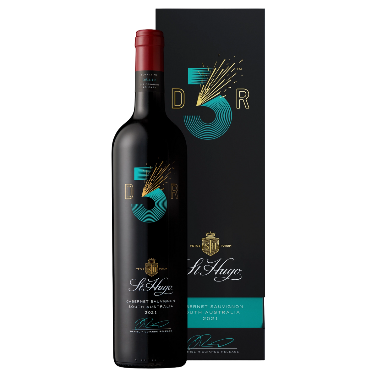 A bottle of St Hugo DR3 Cabernet 2021 (Gift Box) 750ml Red Wine