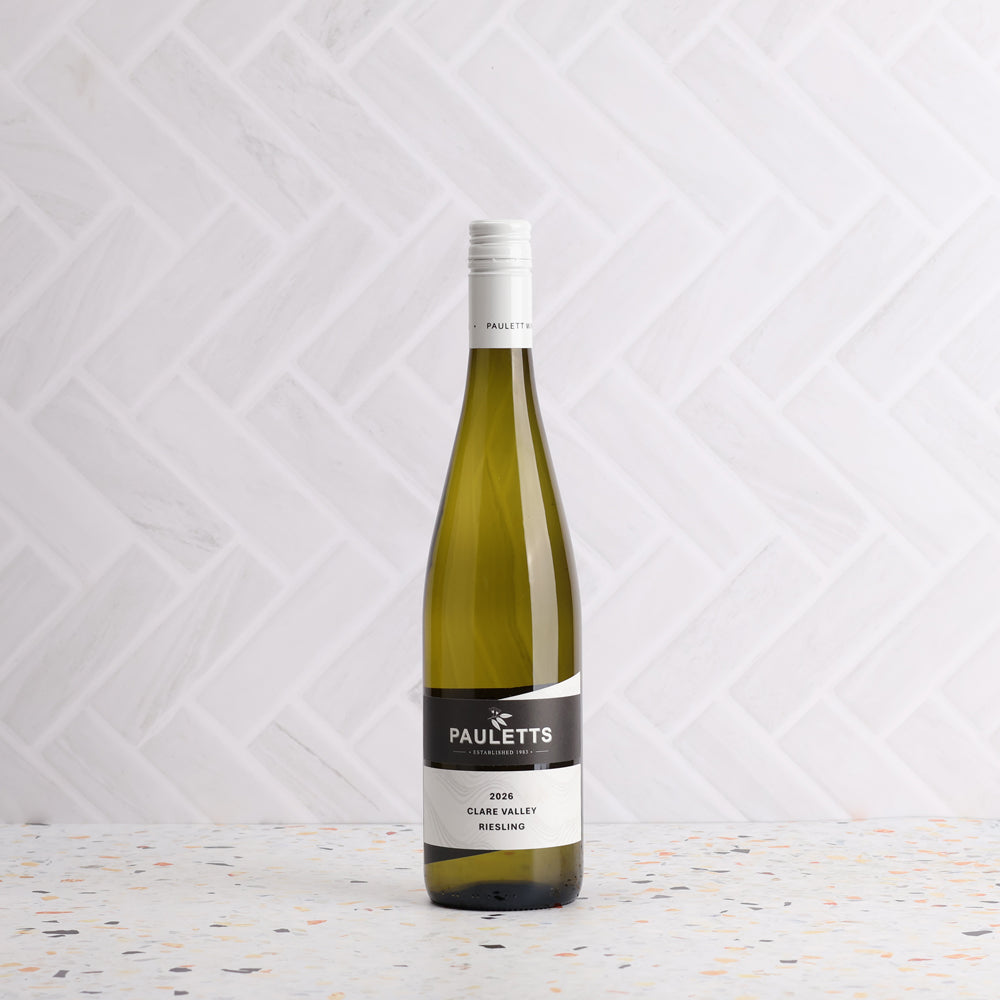 A bottle of Pauletts Clare Valley Riesling 2026 750ml White Wine