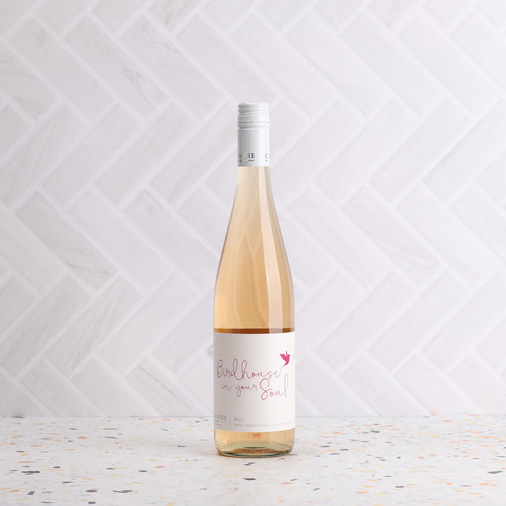 A bottle of Claymore Birdhouse In Your Soul Rose 2024 750ml Rose Wine