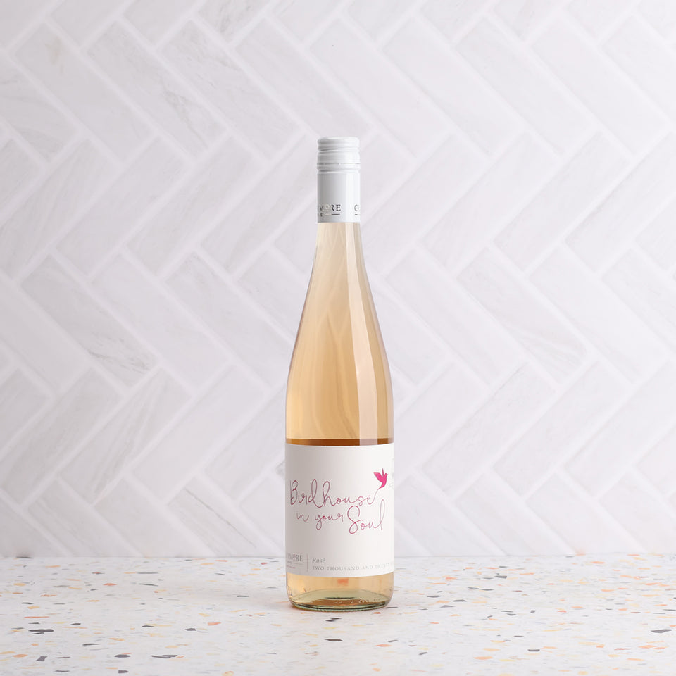 A bottle of Claymore Birdhouse In Your Soul Rose 2024 750ml Rose Wine
