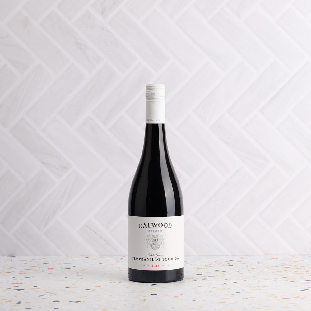 A bottle of Dalwood Estate Tempranillo Touriga 2023 750ml Red Wine