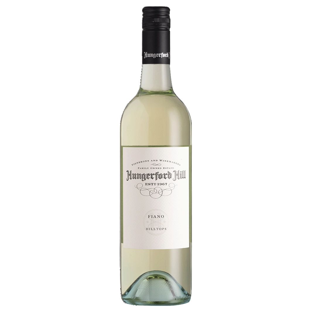 A bottle of Hungerford Hill Classic Fiano Hilltops 2025 750ml White Wine