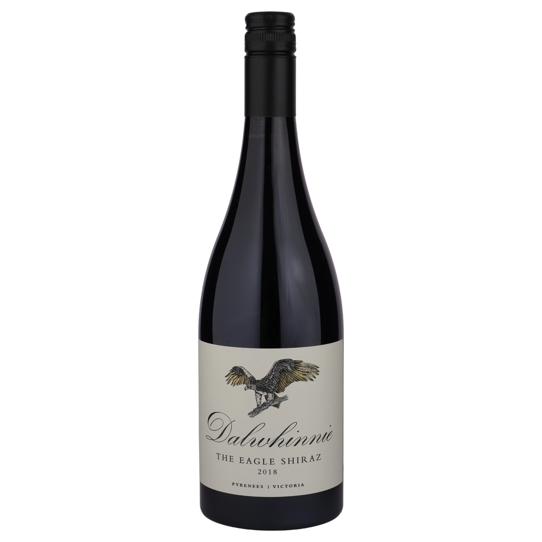 A bottle of Dalwhinnie The Eagle Shiraz 2018 750ml Red Wine