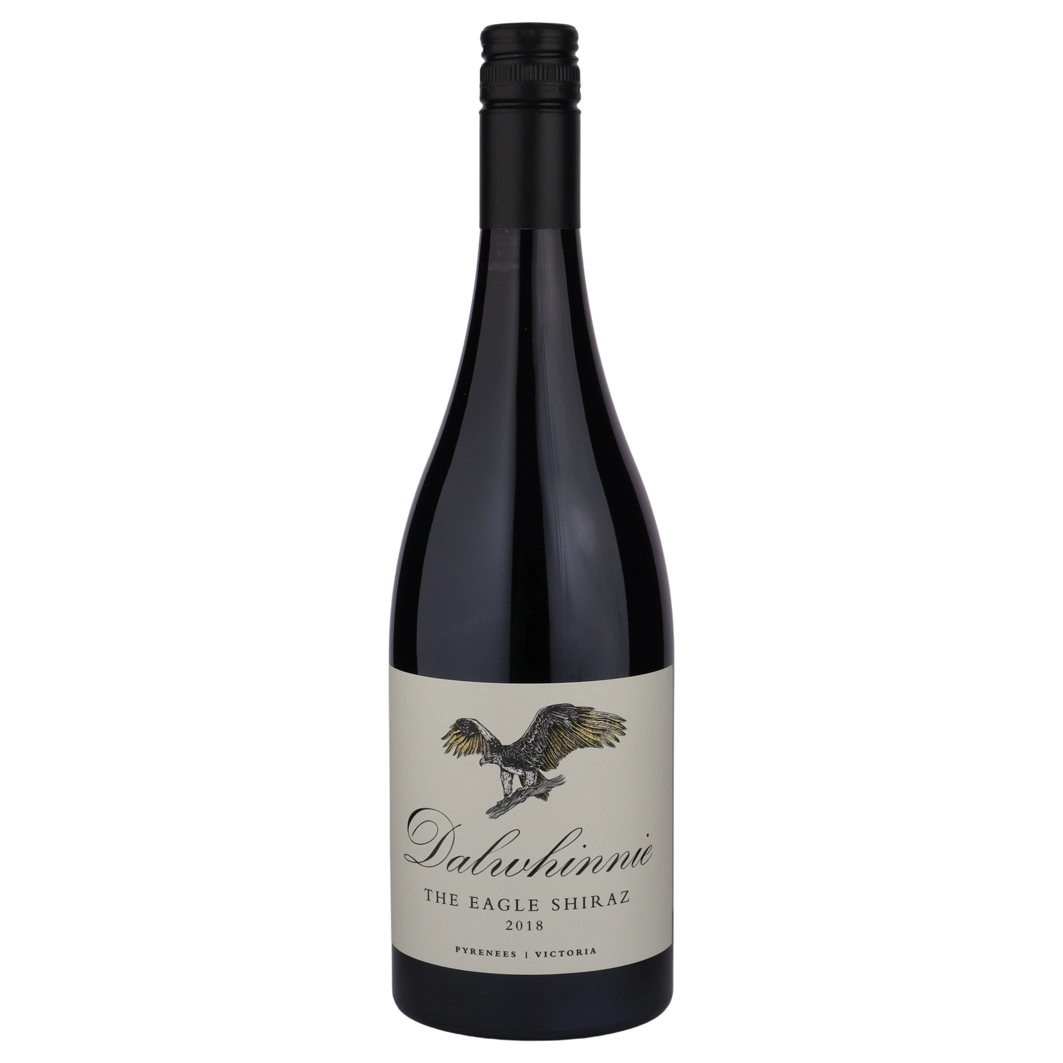 A bottle of Dalwhinnie The Eagle Shiraz 2018 750ml Red Wine