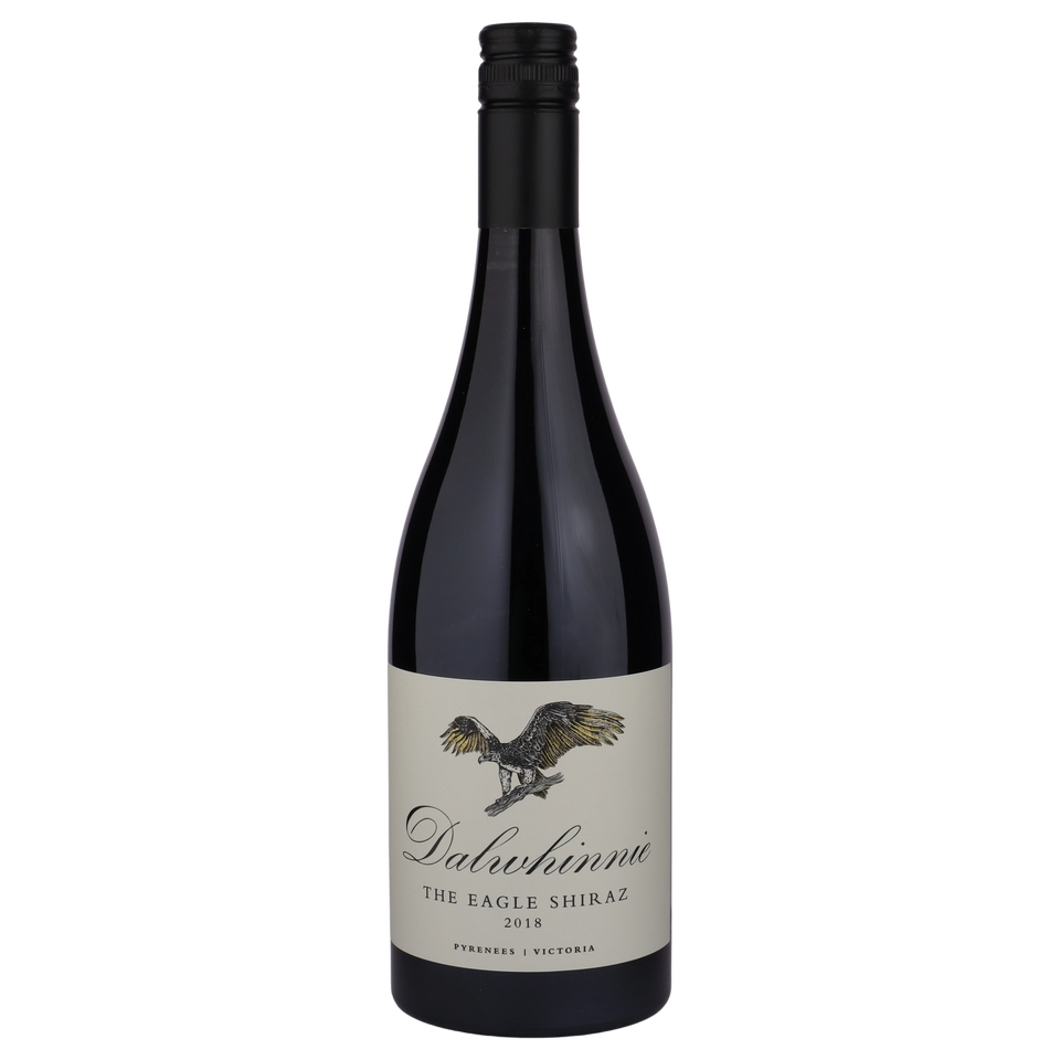 A bottle of Dalwhinnie The Eagle Shiraz 2018 750ml Red Wine