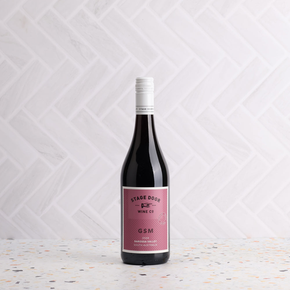 A bottle of Stage Door Wine Co. GSM 2024 750ml Red Wine