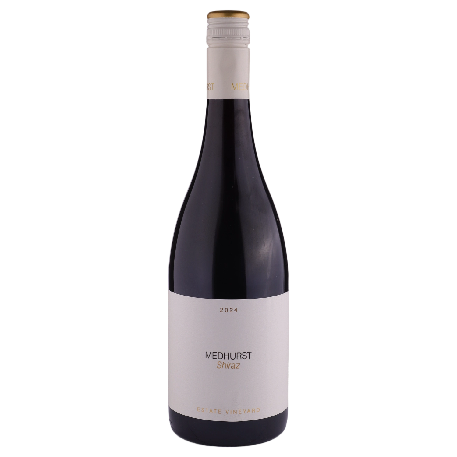 A bottle of Medhurst Estate Shiraz 2024 750ml Red Wine