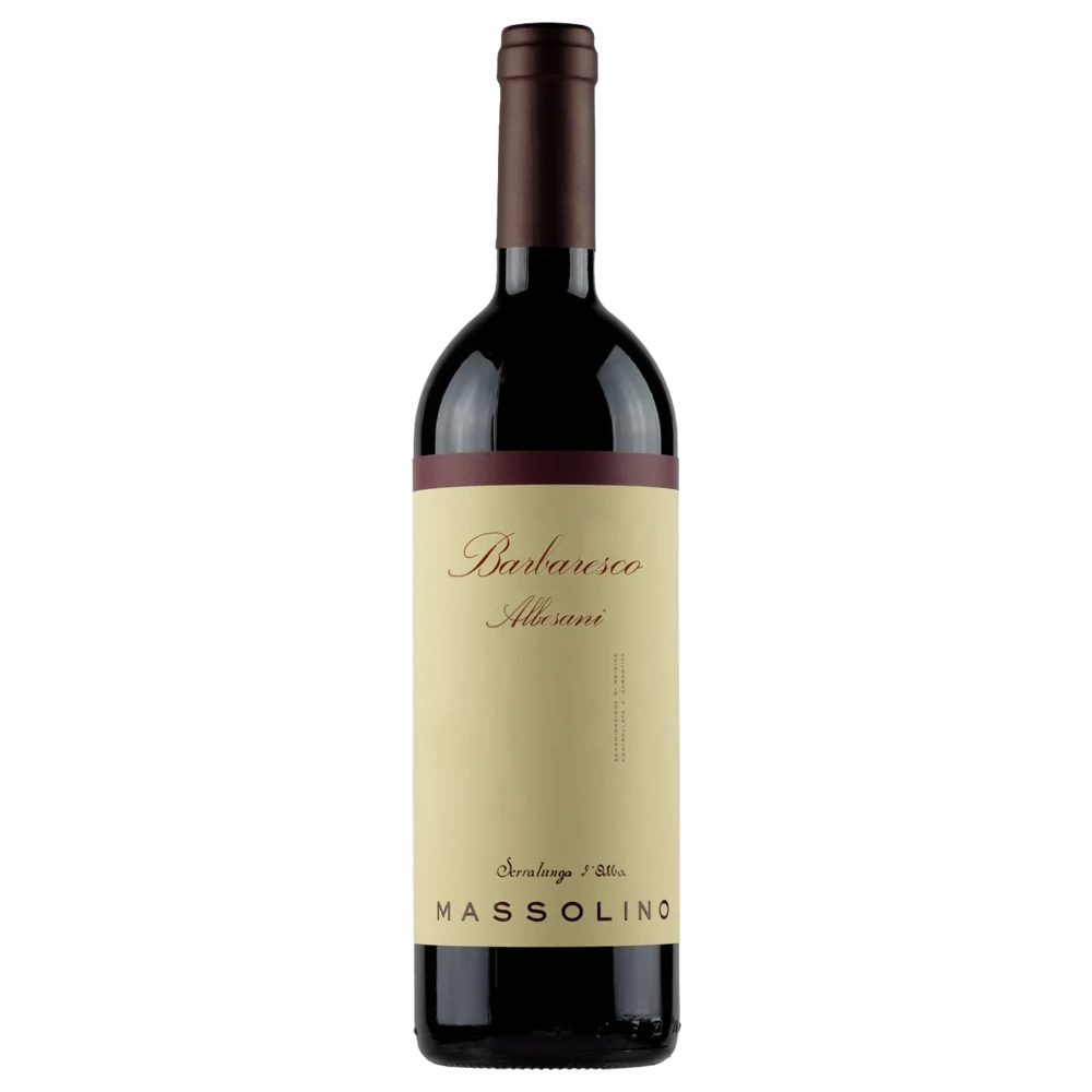 A bottle of Massolino Barbaresco Albesani 2023 750ml Red Wine