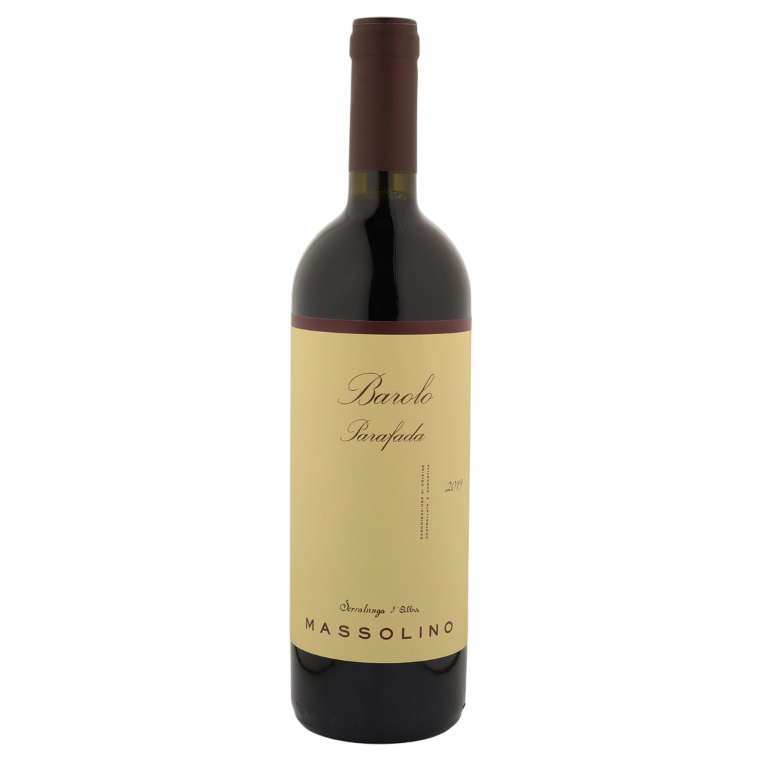 A bottle of Massolino Barolo Parafada 2022 750ml Red Wine