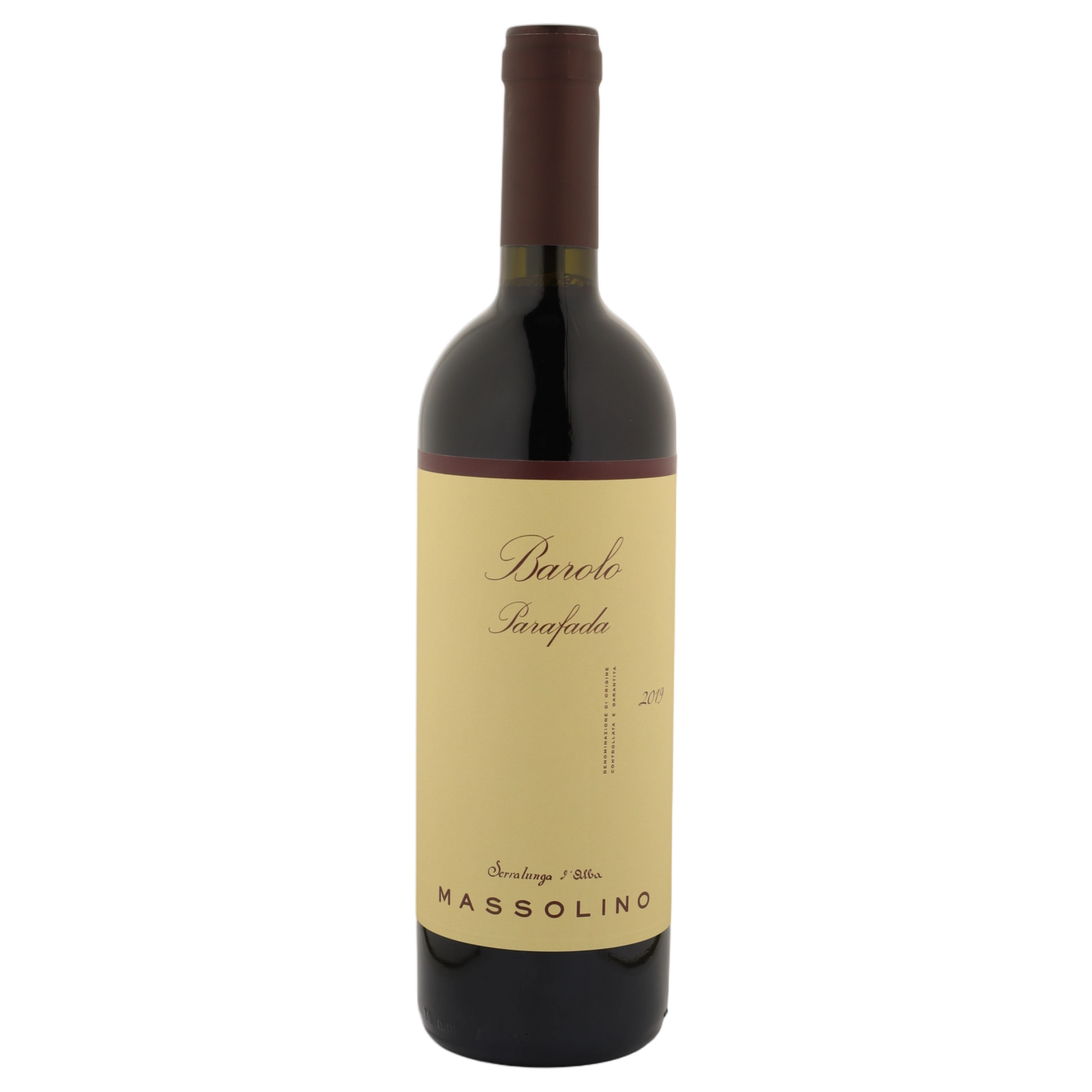A bottle of Massolino Barolo Parafada 2022 750ml Red Wine